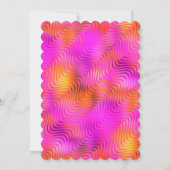 Invitation Bat mitzvah "Gold" Châssis à échelles 6 (Dos)