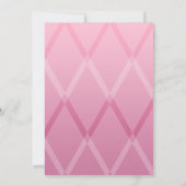 Invitation bat mitzvah Harlequin Rose (Dos)