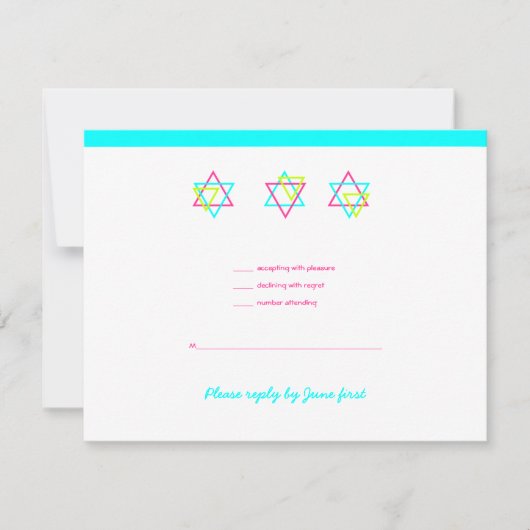 Invitation bat mitzvah Marissa Malka RSVP (Devant)