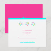 Invitation bat mitzvah Marissa Malka RSVP (Devant / Derrière)
