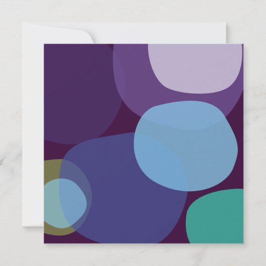 Invitation Bat mitzvah moderne Peacock Bar (Dos)