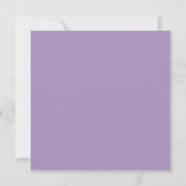 Invitation Bat Mitzvah Monogramme Moderne (Dos)