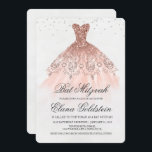 Invitation Bat mitzvah Parties scintillant robe Diamond Invit<br><div class="desc">Bat mitzvah Parties scintillant robe Gown Diamond Invitation</div>