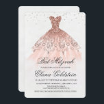 Invitation Bat mitzvah Parties scintillant robe Diamond Invit<br><div class="desc">Bat mitzvah Parties scintillant robe Gown Diamond Invitation</div>