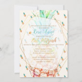 Invitation Bat mitzvah PixDezines Ananas (Dos)