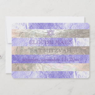 Invitation Bat mitzvah PixDezines do-it-yourself bandes coule