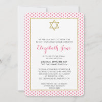 BAT MITZVAH poka point motif or parties scintillan