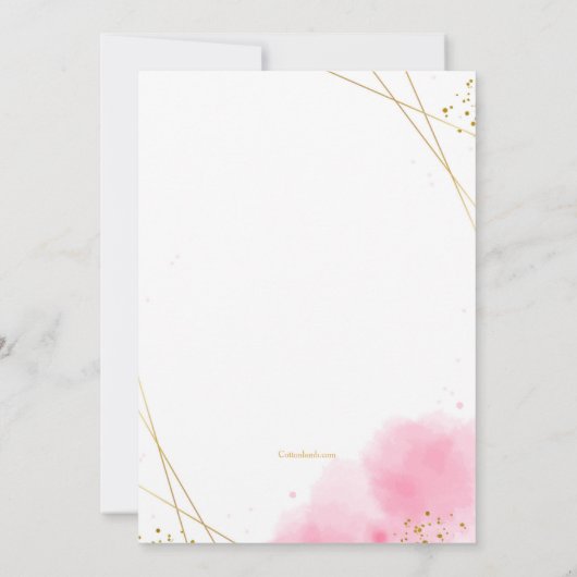 Invitation Bat mitzvah tendance (Dos)