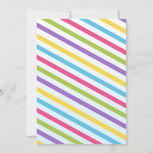 Invitation Bat mitzvah tendance Candy (Dos)