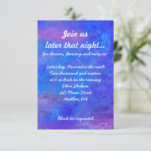 Invitation Bat mitzvah Torah & Tulips (Debout devant)