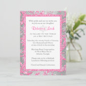Invitation Bat mitzvah Winter Wonderland 2 (Debout devant)
