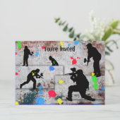 Invitation Bataille de Paintball (Debout devant)