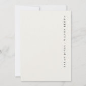 Invitation Bateau de croisière Palm Seascape Chaque année Ann (Dos)