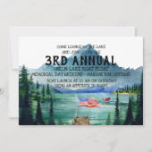 Invitation Bateau de la Journée commémorative | Parti Lakesid (Devant)