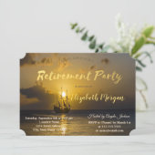 Invitation Bateau Le Jour De La Retraite (Debout devant)