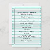 Invitation Bateau Nautique Lt Blu Wha Stripe #2 V Répétition  (Dos)