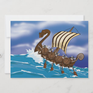 Invitation Bateau Viking
