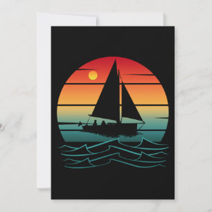 Invitation Bateau Vintage