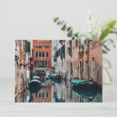 Invitation Bateaux de Venise (Debout devant)