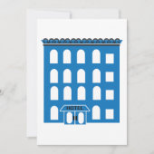 Invitation Bâtiment Blue (Devant)