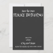 INVITATION BÂTIMENT DU BATEAU (Devant)