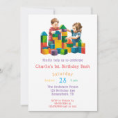 Invitation Bâtiments à l'Anniversaire Bash (Devant)