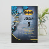 Invitation Batman | Joyeux anniversaire (Debout devant)