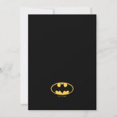Invitation Batman & Robin - Gotham City Anniversaire (Dos)