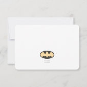 Invitation Batman Super Hero Premier Merci d'anniversaire (Dos)