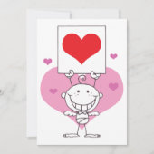 Invitation Bâton Cupid (Devant)