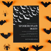 Invitation Bats chauves-souris noires adultes Spooktacular Ha