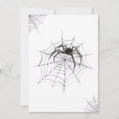 Invitation Bats Éffrayant Halloween fête d'anniversaire (Dos)