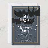 Invitation Batty Bash, Halloween (Devant)
