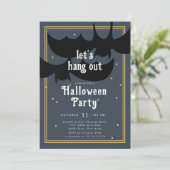 Invitation Batty Bash, Halloween (Debout devant)