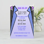 Invitation Bauhaus Tuxedo - LBV (Cérémonie Mariage) (Debout devant)