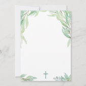 Invitation Bautizo 2do Año, Boy Baptism 2e anniversaire espag (Dos)