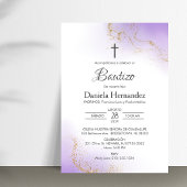 Invitation Bautizo Invitacion Baptême catholique Christening