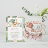 Invitation Bautizo Niña Invitacion De bautizo Niña Baptême (Debout devant)