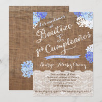 Bautizo y 1er cumple, Baptême latino