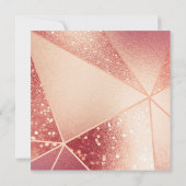 Invitation Bautizo y Tres Años Blush Rose or Parties scintill (Dos)