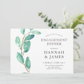 Invitation Bayou Botanical Green Colorwash (Debout devant)