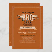 Invitation BBQ (Devant / Derrière)