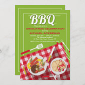 Invitation BBQ (Devant / Derrière)