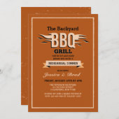Invitation BBQ (Devant / Derrière)