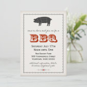 Invitation BBQ (Debout devant)