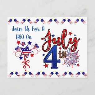 Invitation BBQ 4 Juillet
