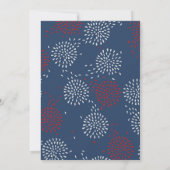 Invitation BBQ | 4 juillet Anniversaire (Dos)