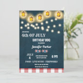 Invitation BBQ | Anniversaire 4 juillet (Debout devant)