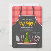 Invitation BBQ Apron (Devant)
