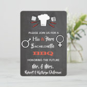 Invitation BBQ Bachelor/Bachelorette (Debout devant)